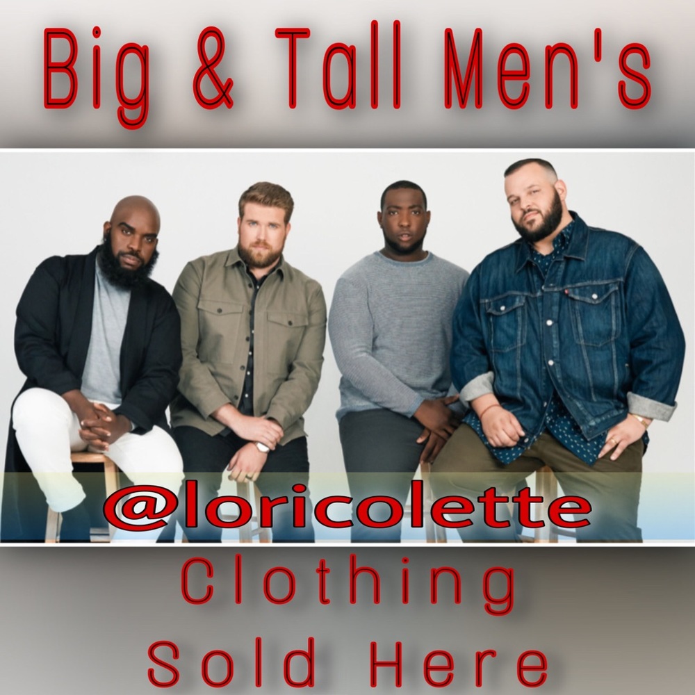 Mens Plus Size Sold Here